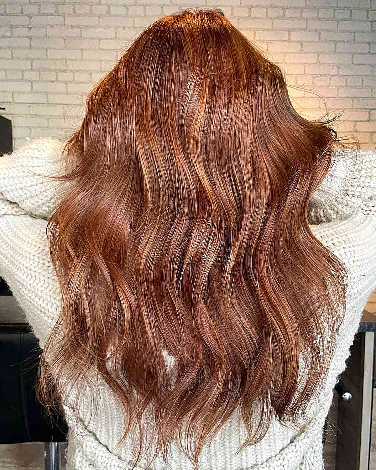 Auburn Brown Balayage Hair