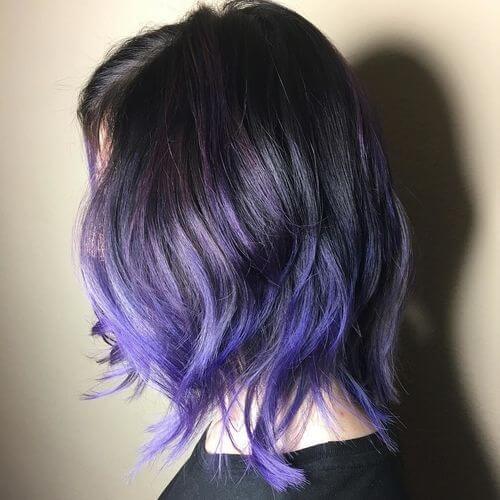 Black to Purple Melt