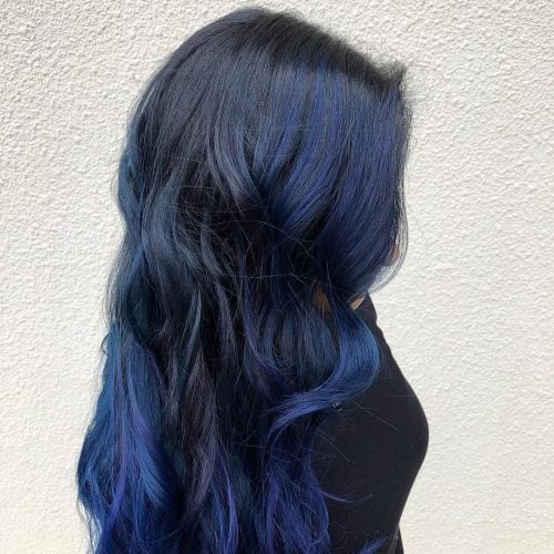 Blue Balayage