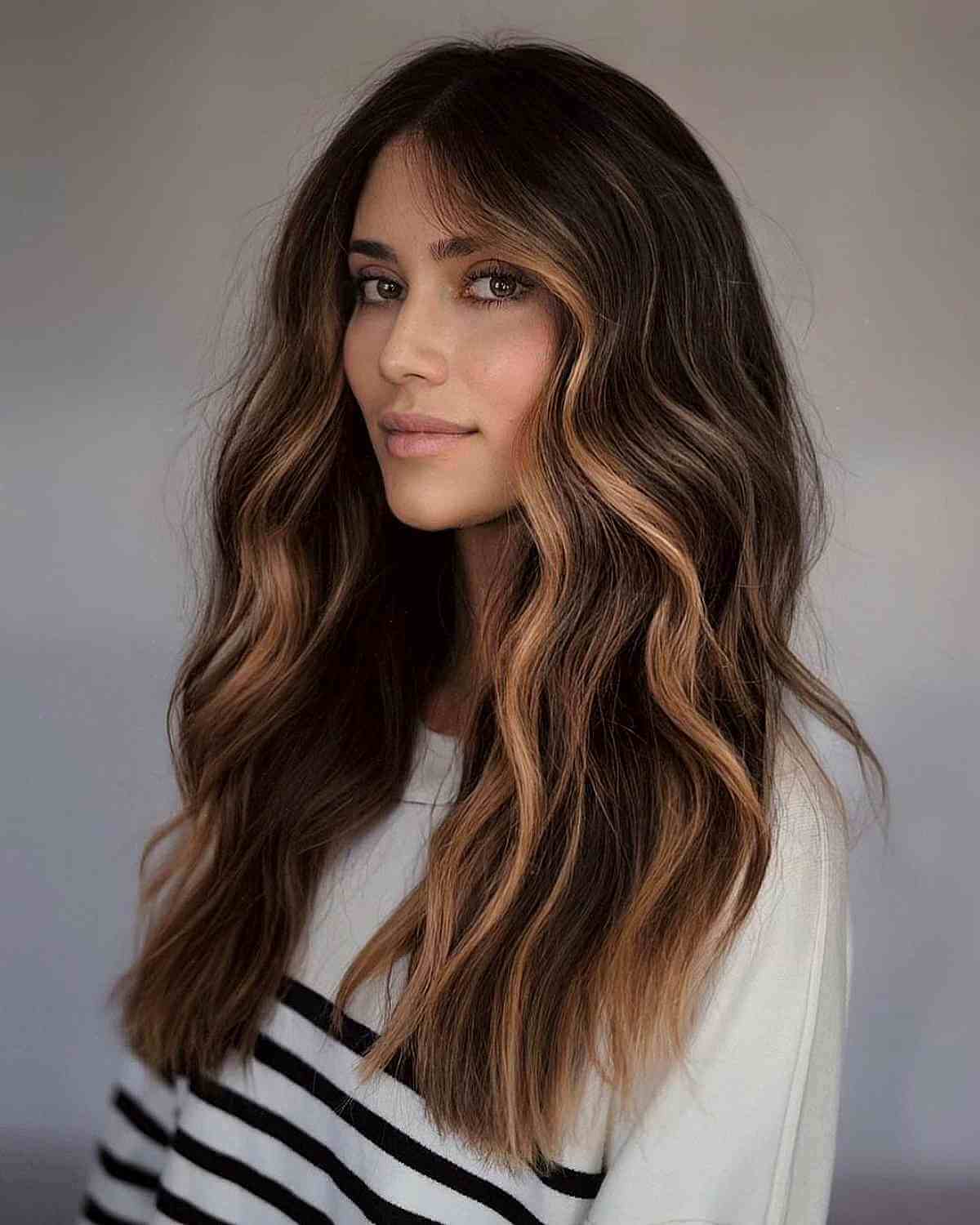 Chic Blonde and Brown Bronde Balayage