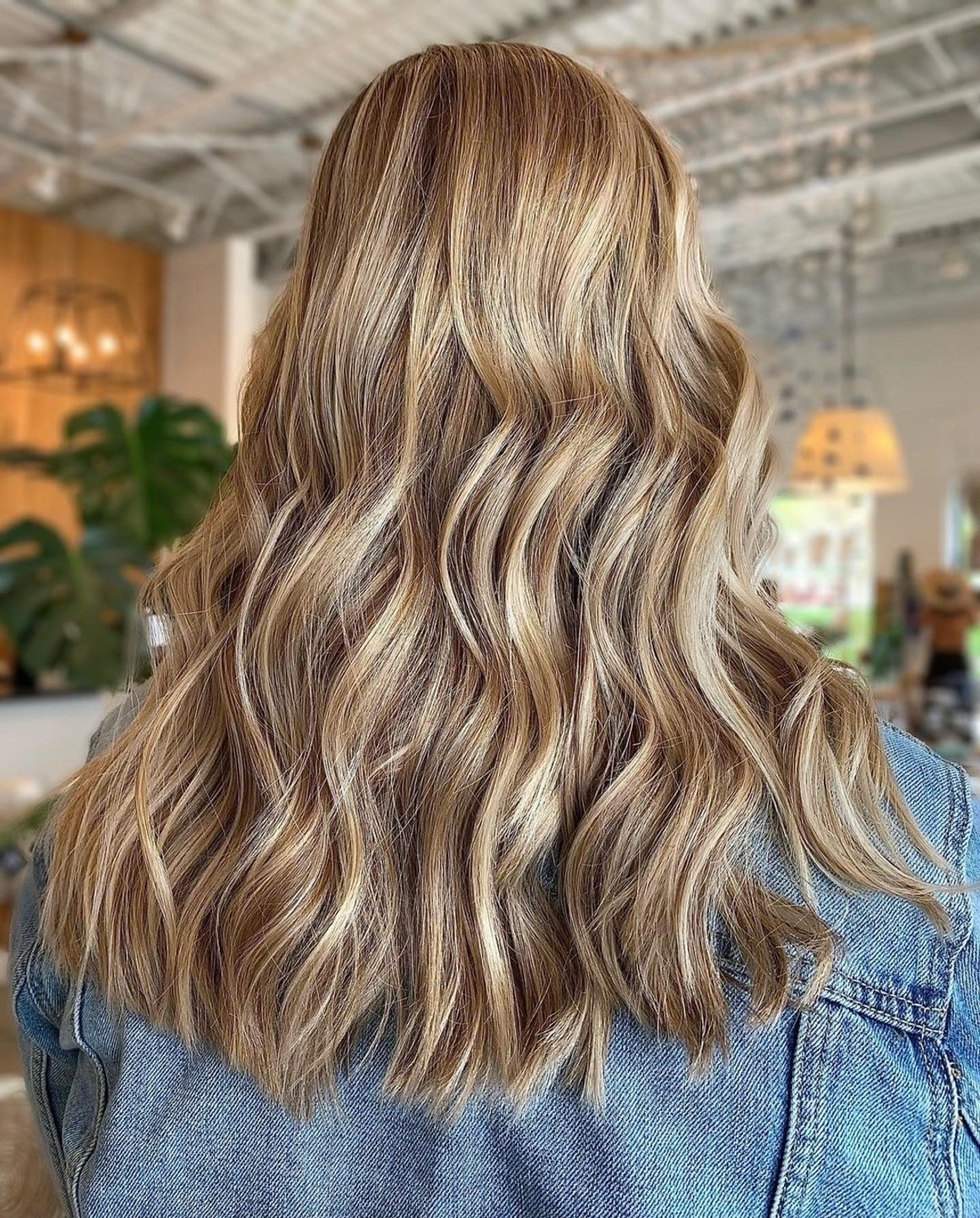 Darker champagne blonde