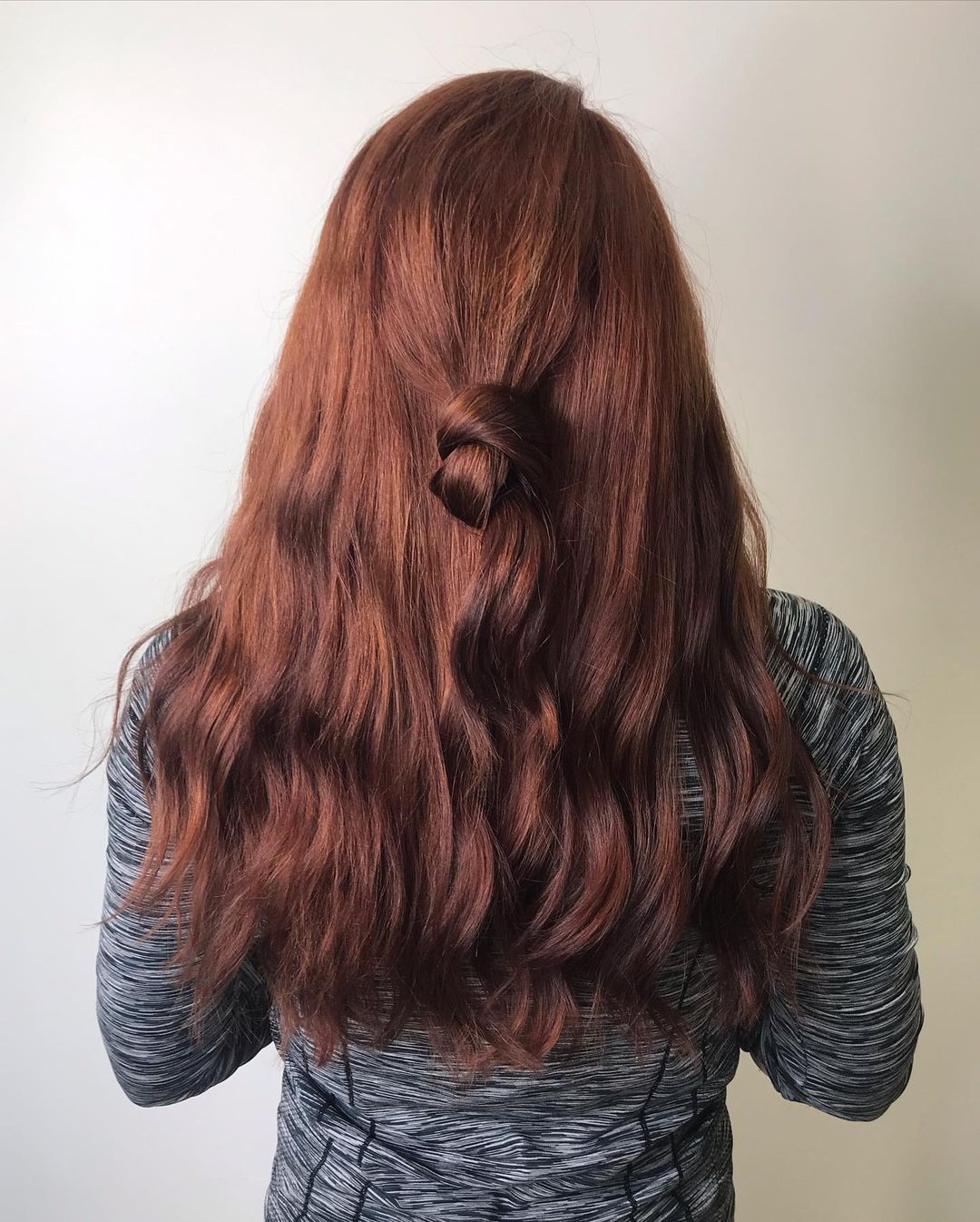 Deep Auburn hair color