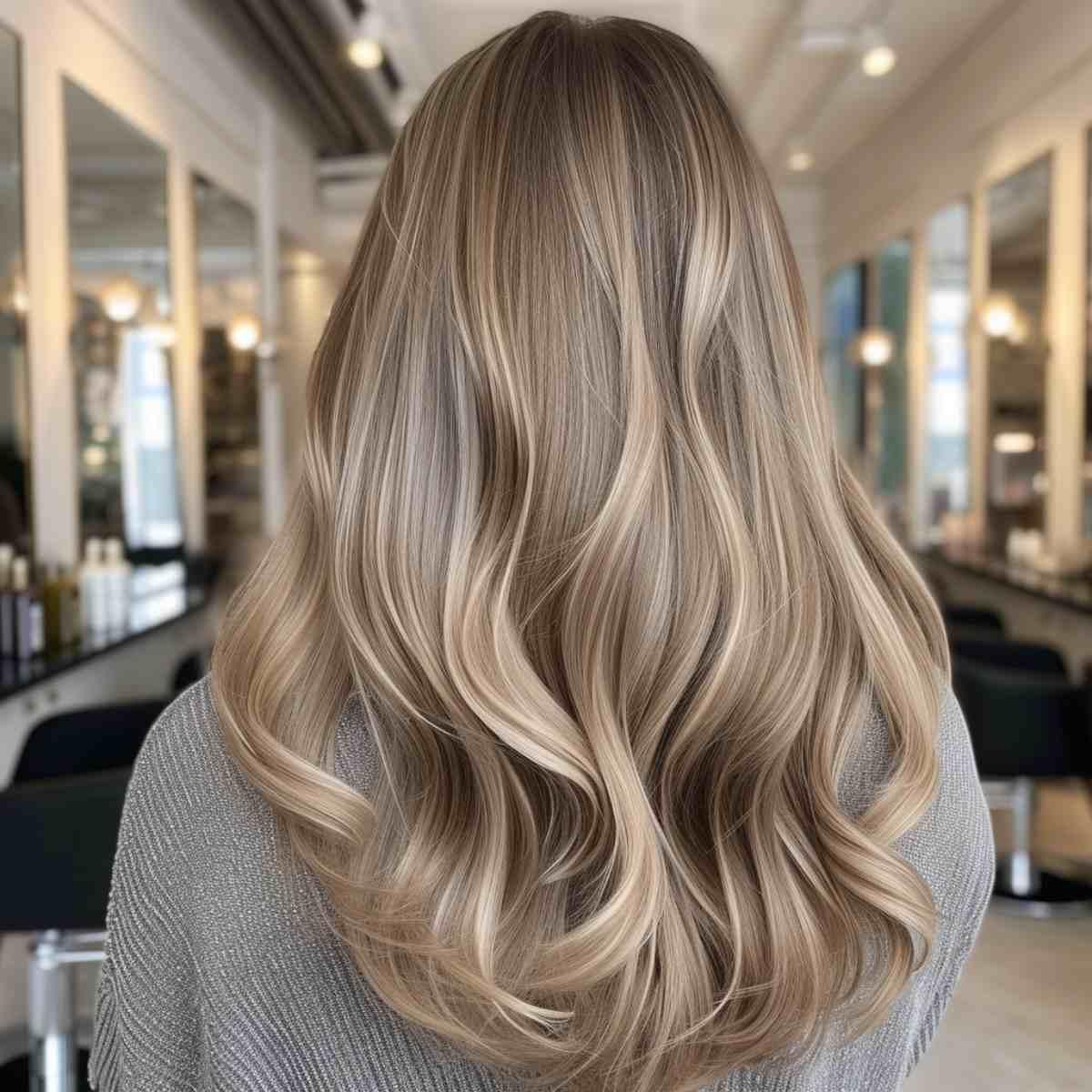 Flattering Dark Ashy Blonde Hair Color