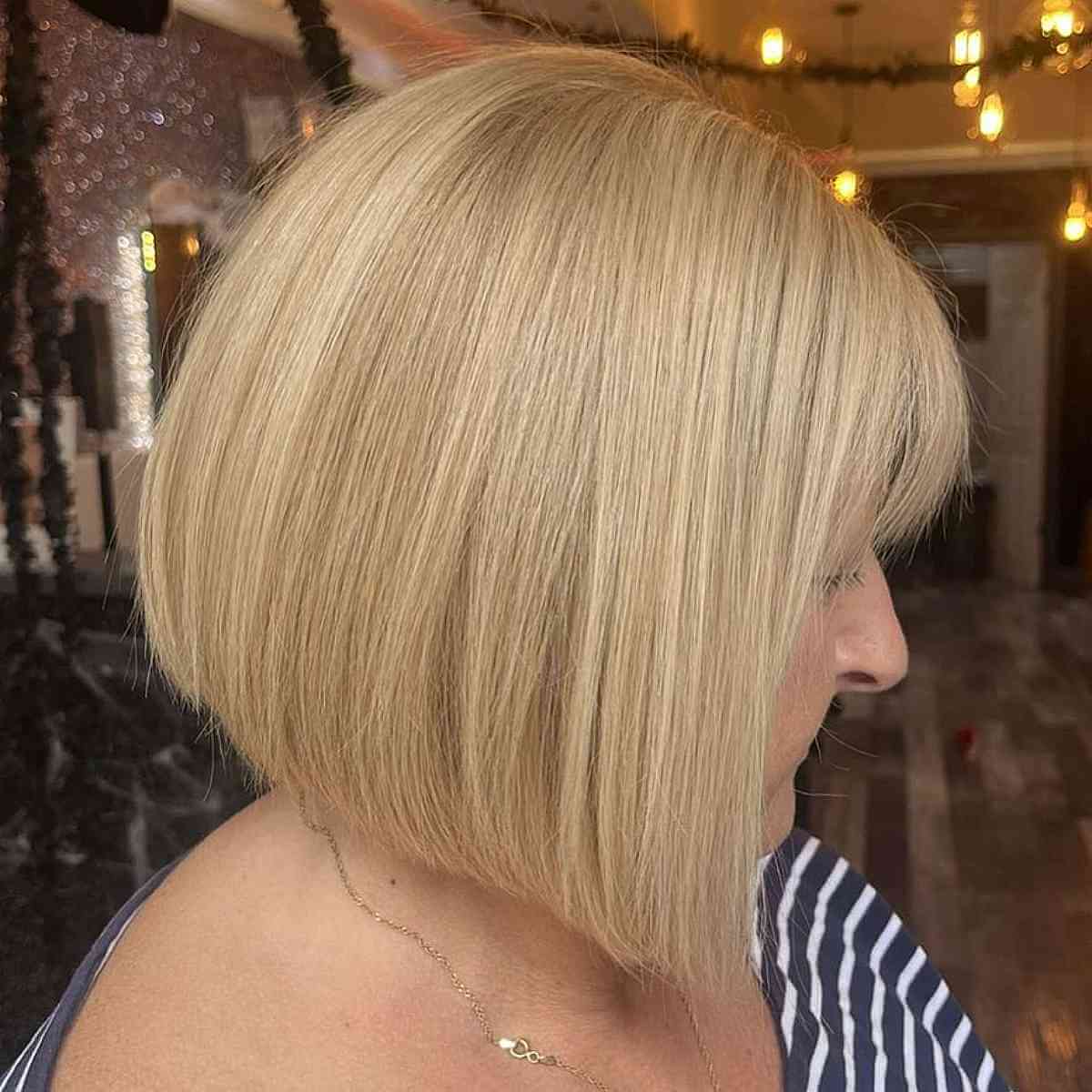 Freshly Cut Blonde Bob