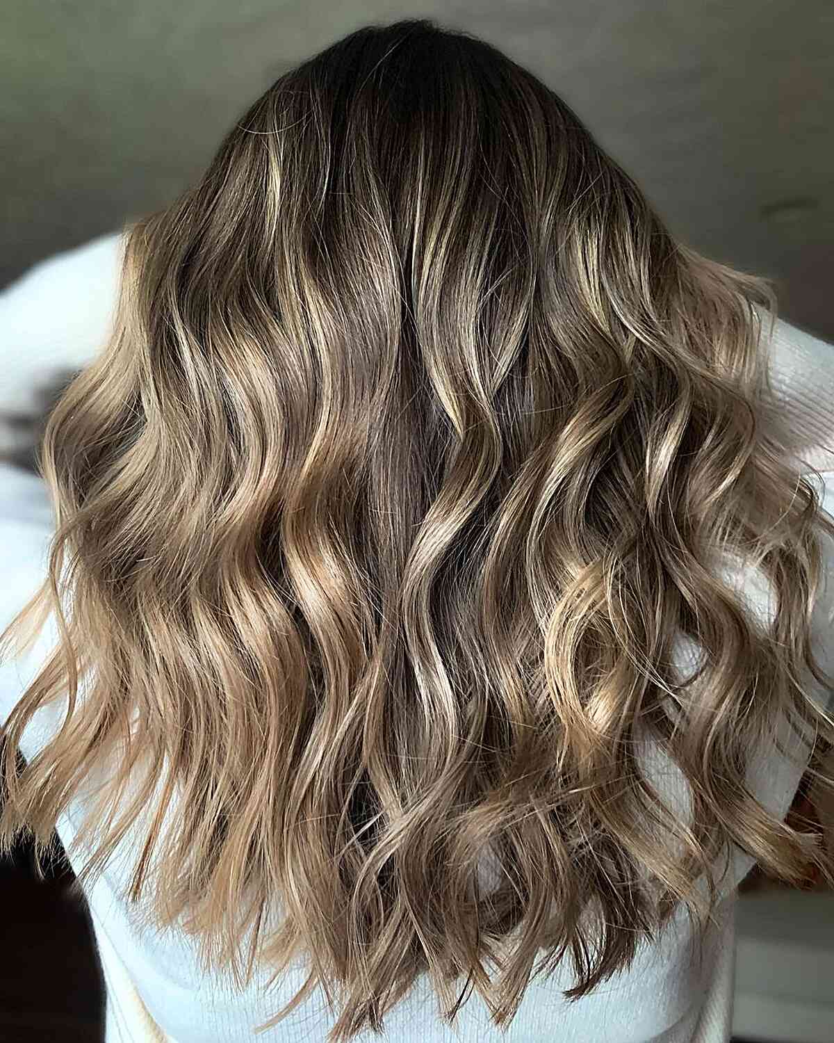 Golden Bronde Balayage Highlights