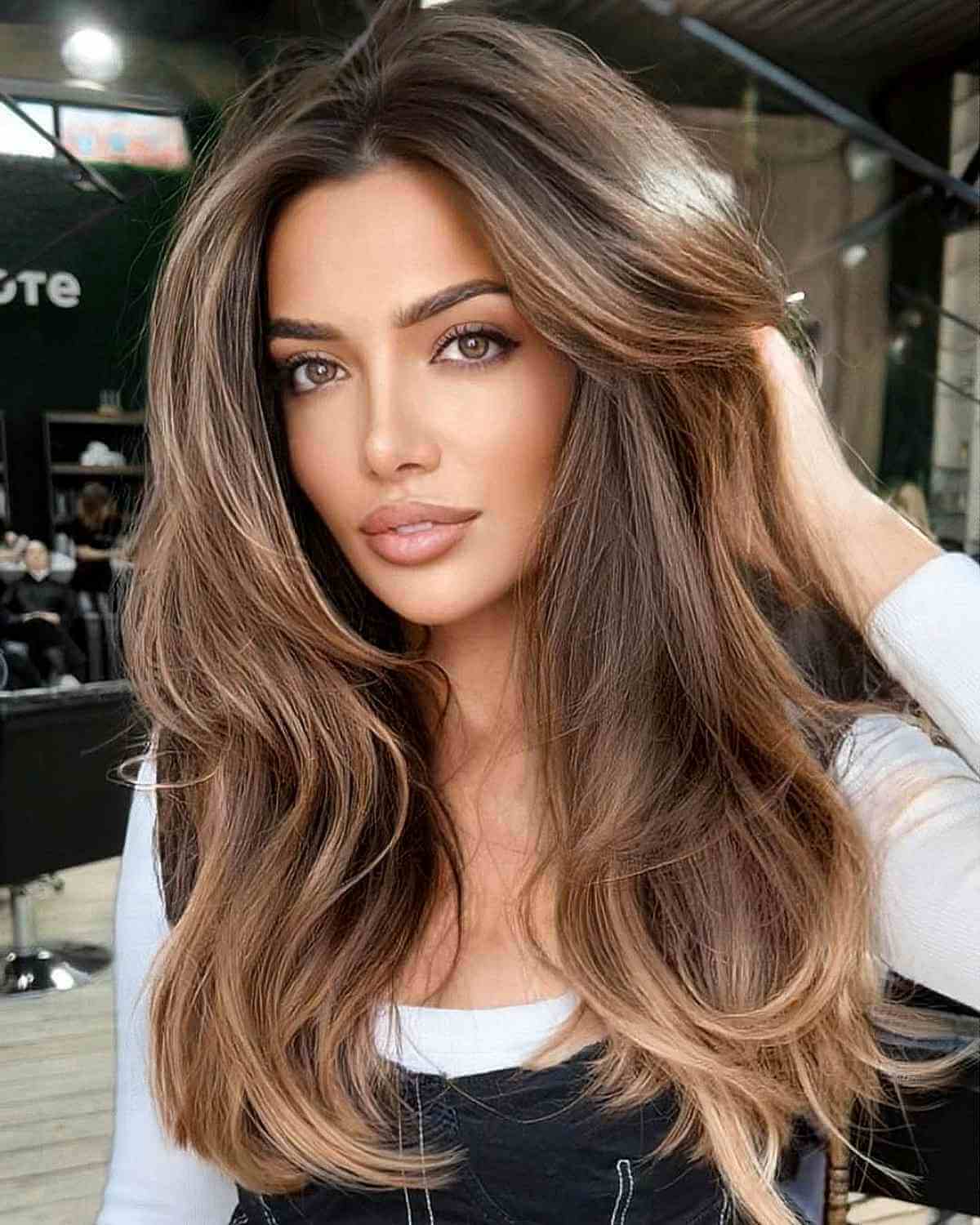 Gorgeous Dark Bronde Balayage