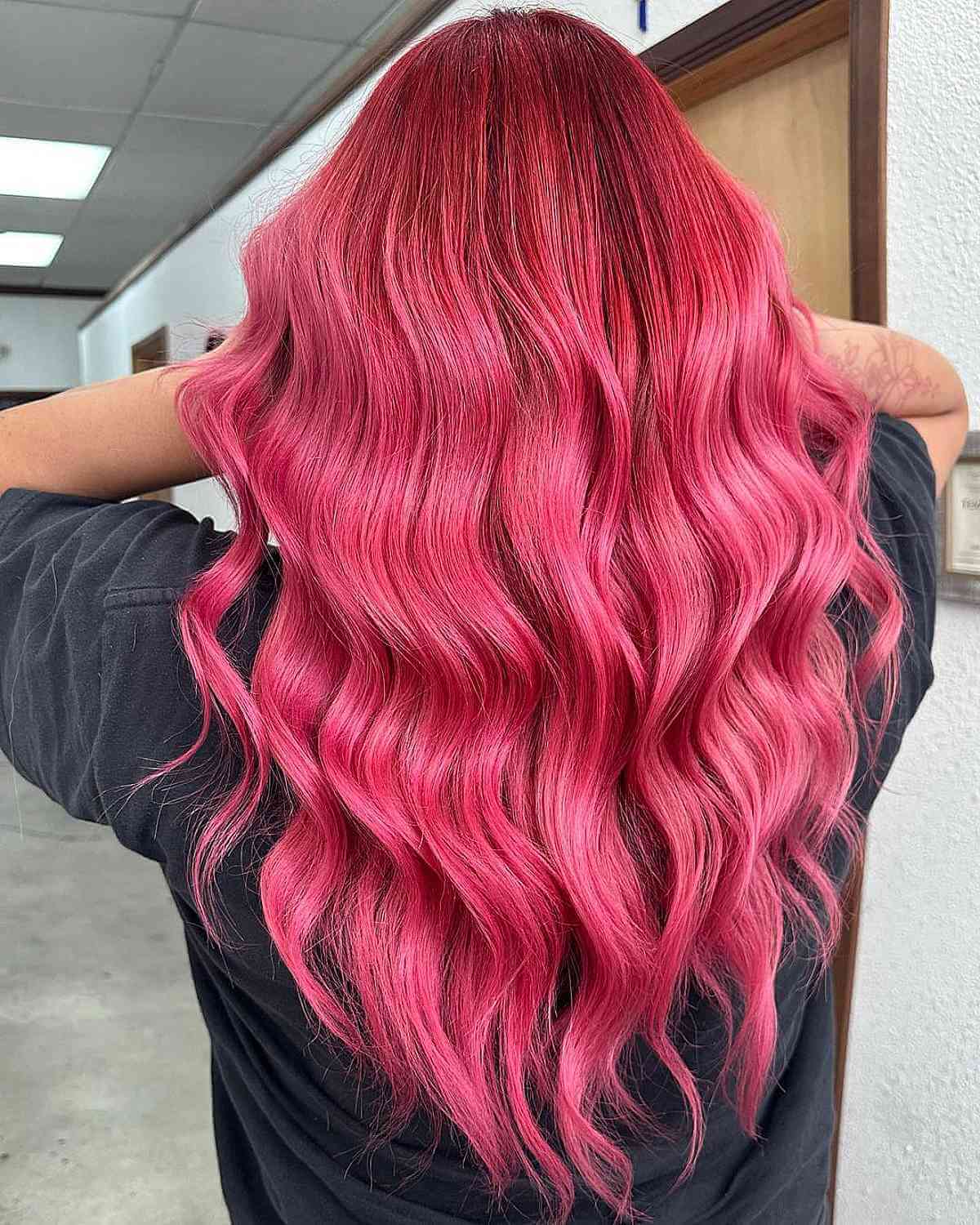 Icy Pink Hair