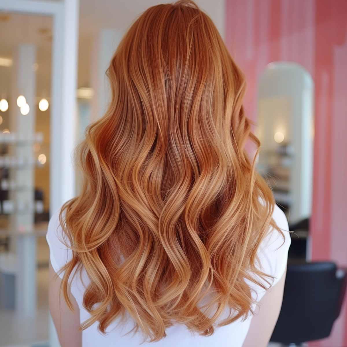 Impressive Deep Strawberry Blonde Hue