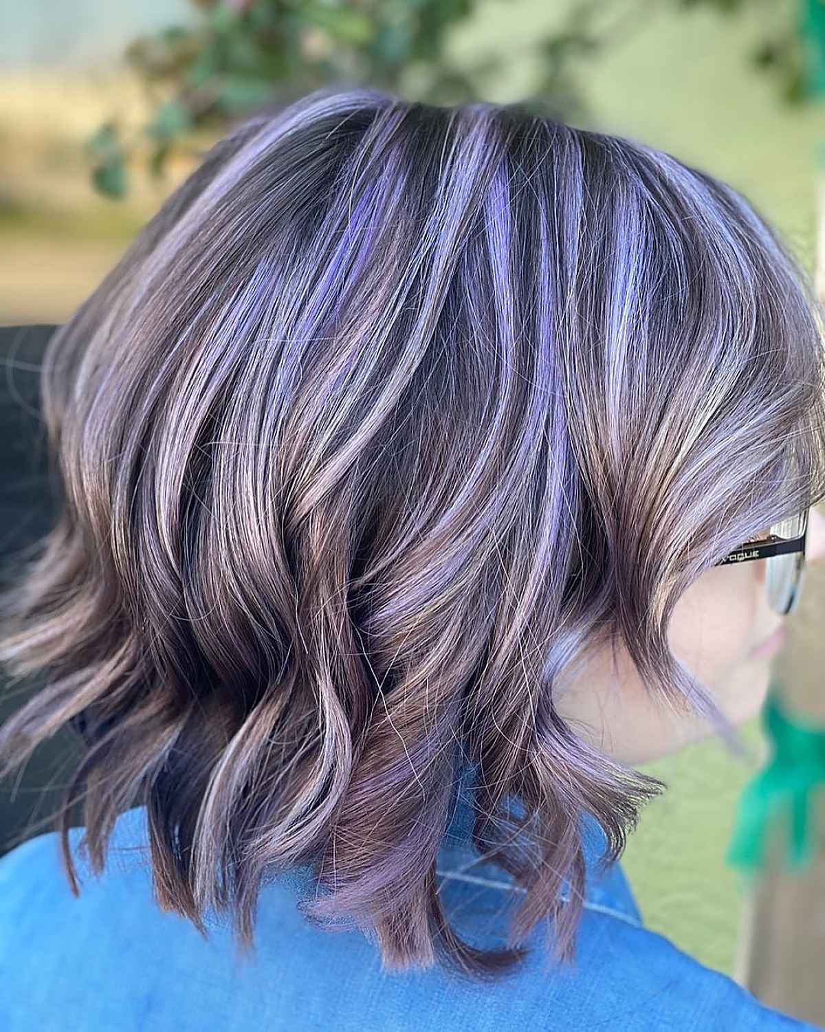 Lilac Grey Hair