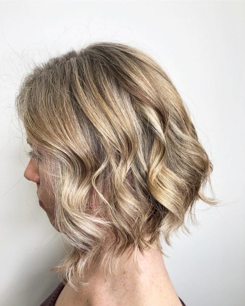 Medium Blonde Bob