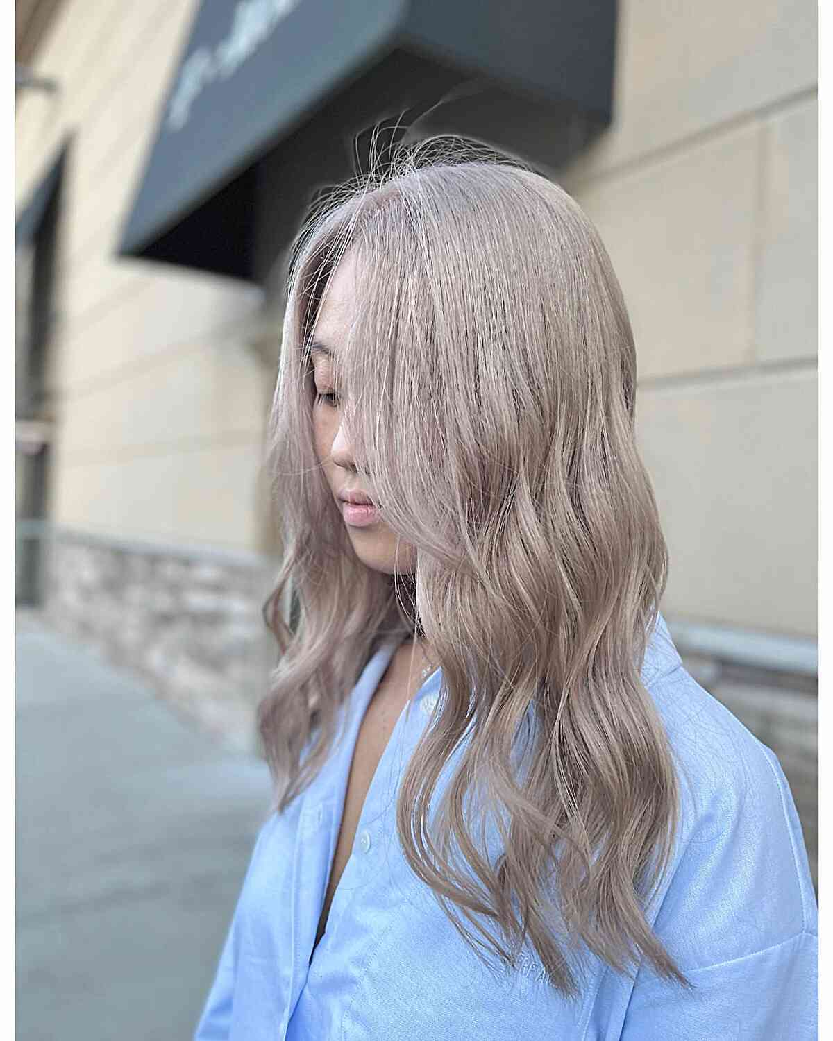 Milk Tea Blonde Tone for Medium to Long Hair