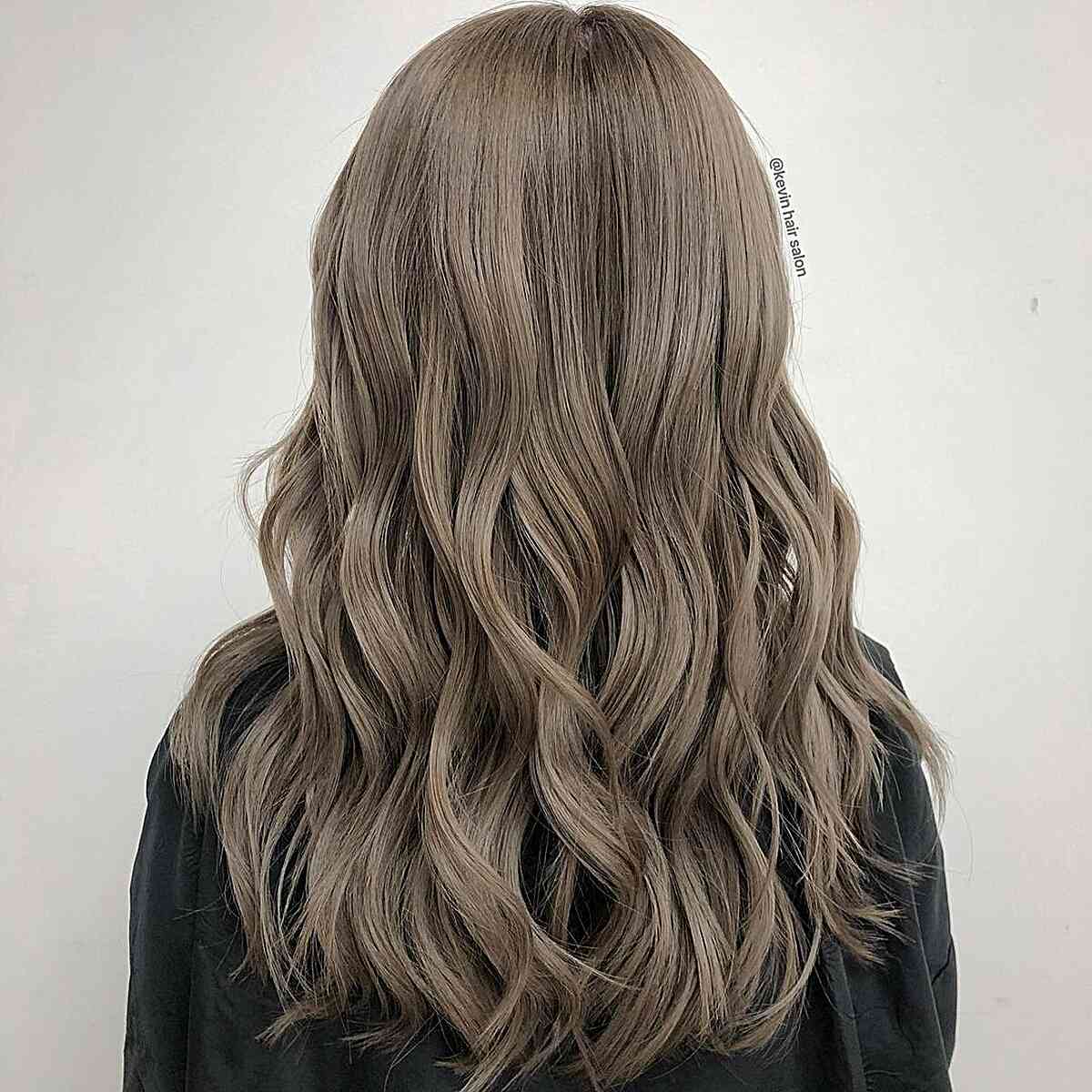 Milk Tea Light Brown with Long Waves