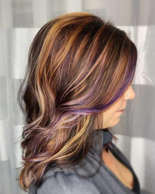 Purple Highlights