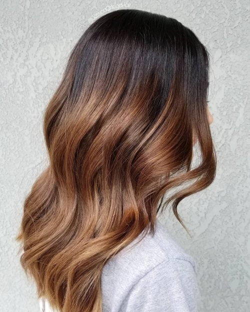 Sassy Dark to Light Chestnut Ombre