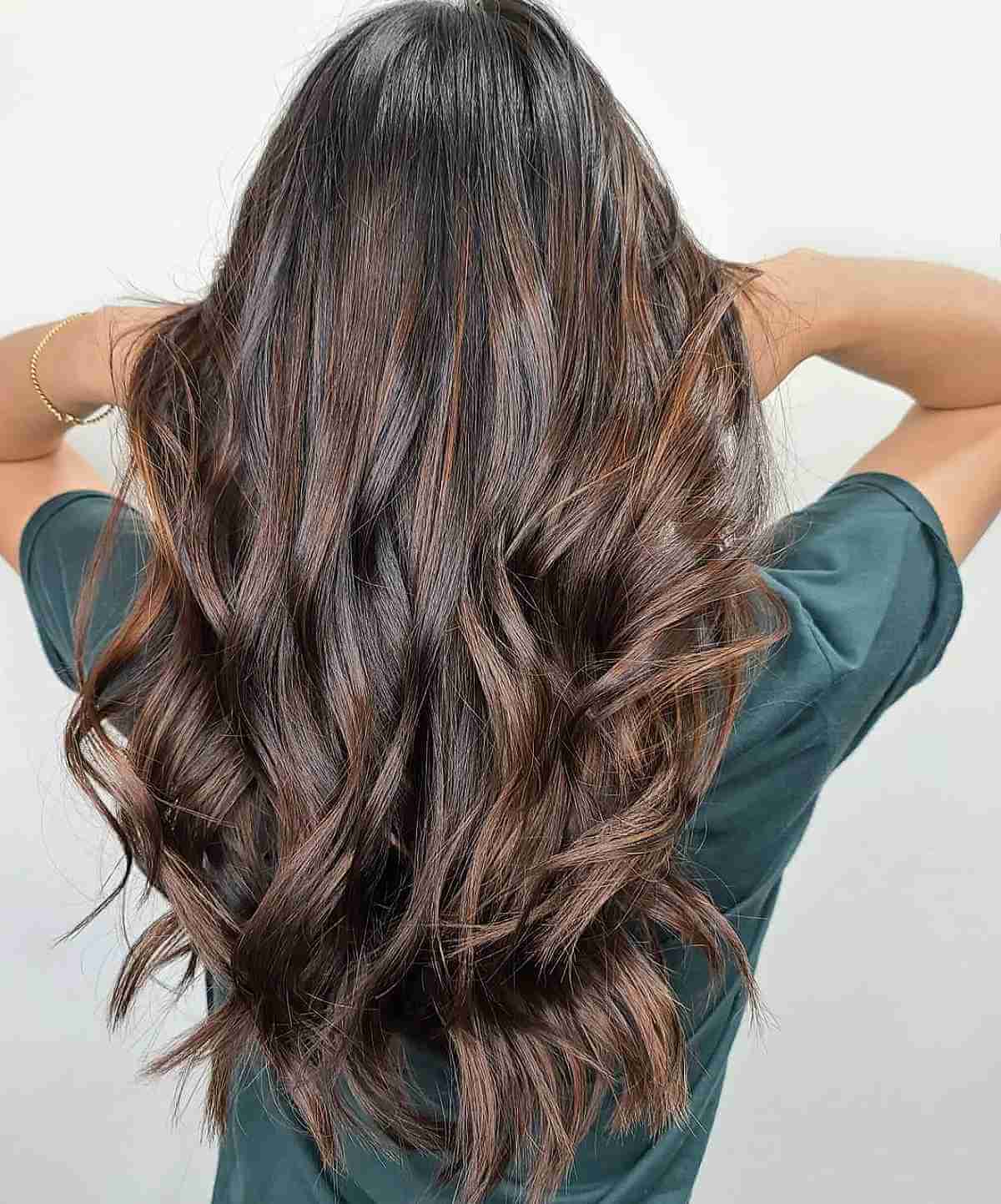 Sexy Brunette Balayage