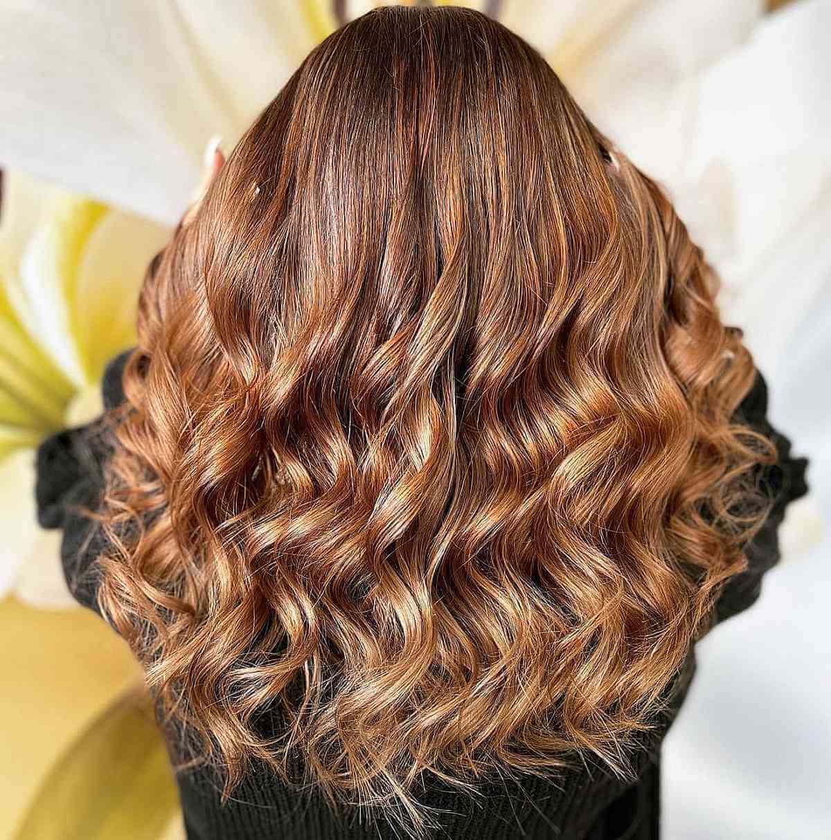 Subtle Golden Brown Highlights