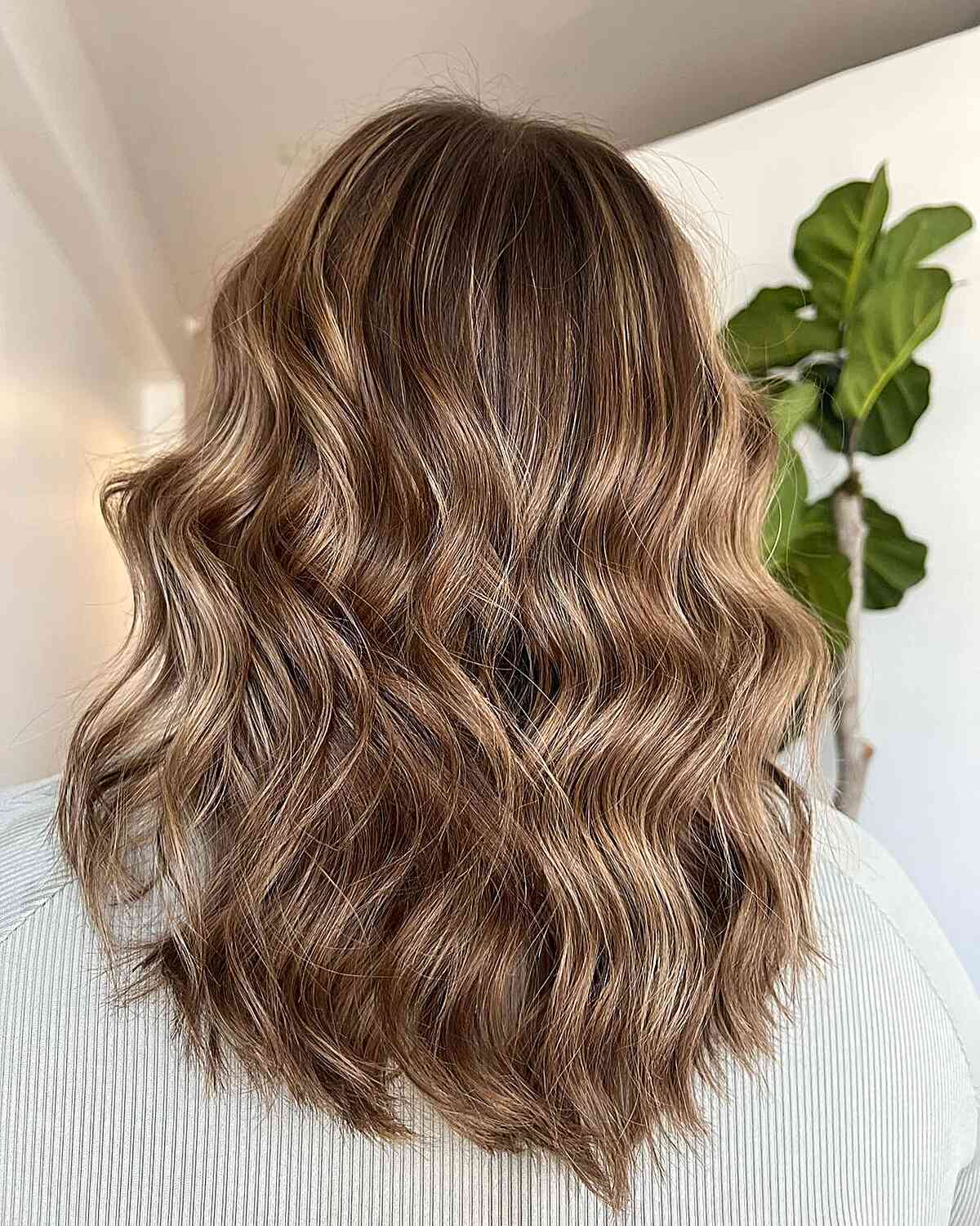 Sun-Kissed Bronde Balayage Hair Color