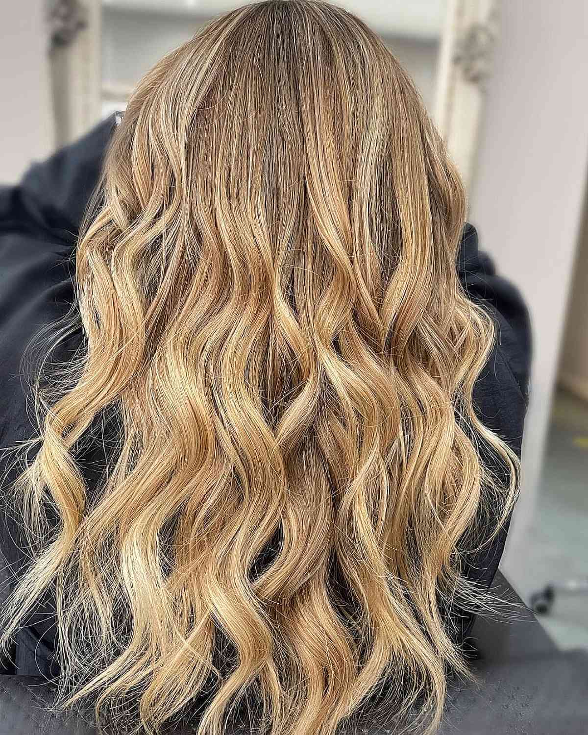 Sun-Kissed Honey Blonde Hair