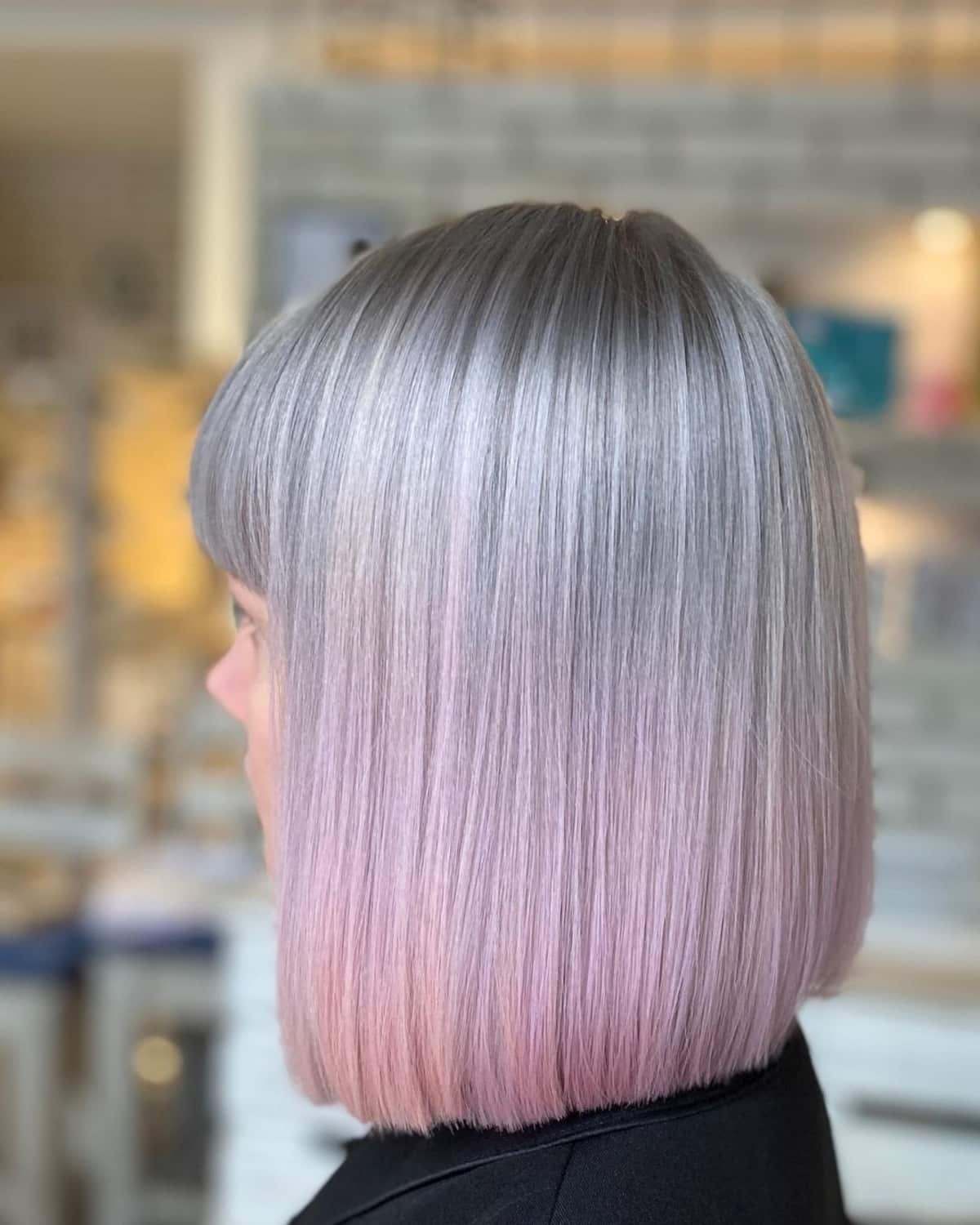 Sweet Pastel Silver Pink