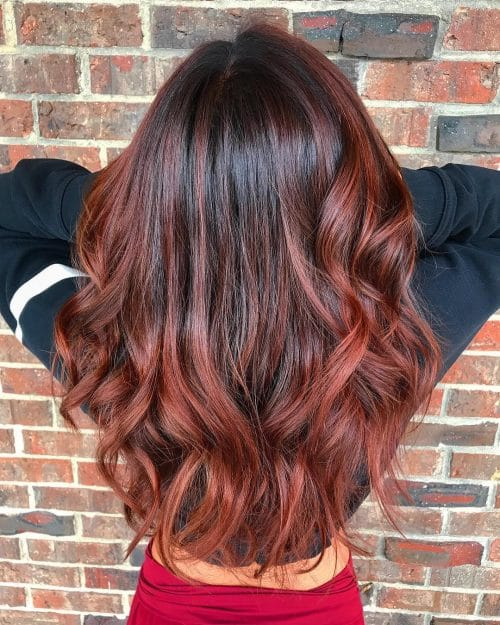 35 Best Red Highlights in 2025 for Brown, Blonde & Black Hair