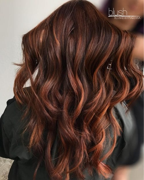 35 Best Red Highlights in 2025 for Brown, Blonde & Black Hair