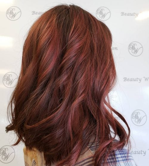 35 Best Red Highlights in 2025 for Brown, Blonde & Black Hair