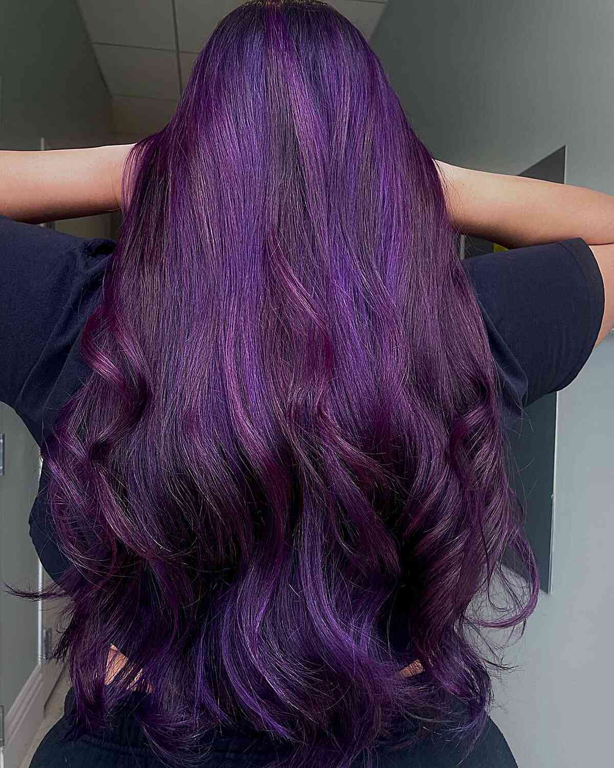 25 Dreamy Midnight Purple Hair Colors to Try in 2025