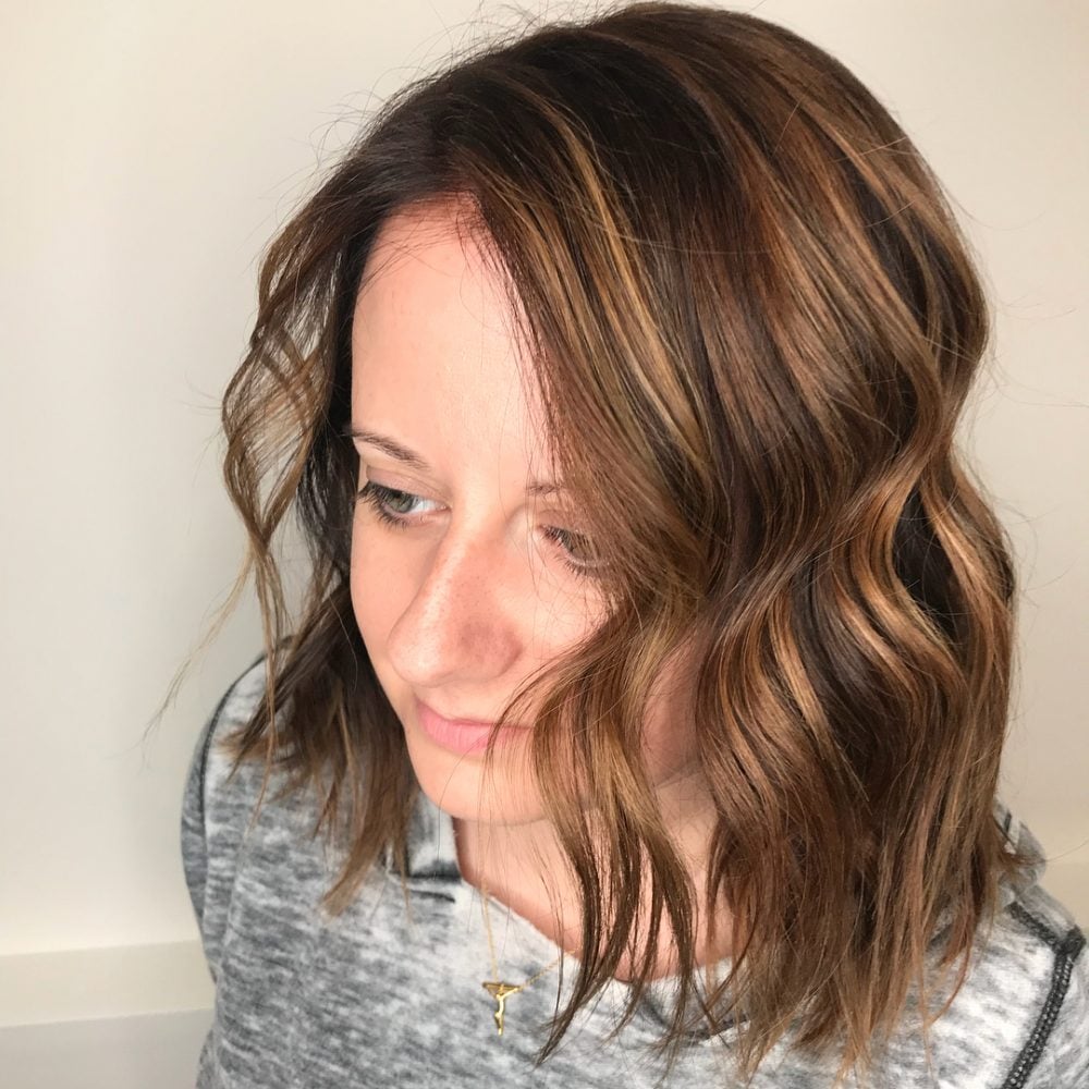 Yummy Chocolate Caramel Balayage