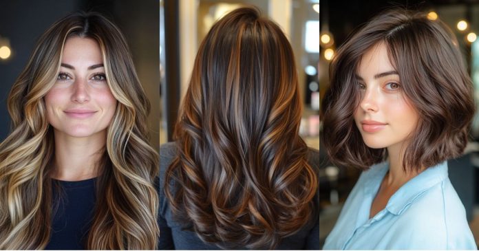 2025’s 32 Hottest Brown Hair with Highlights Looks to Try