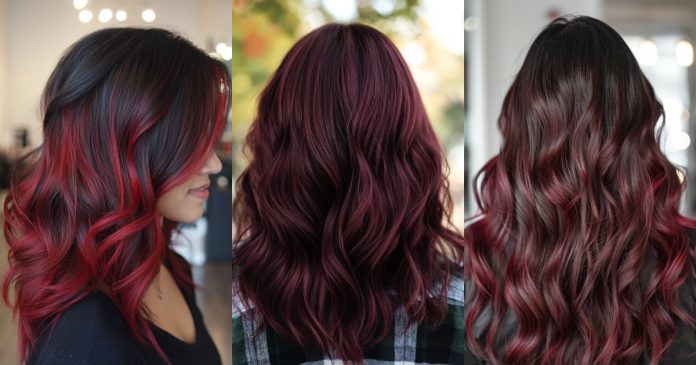 23 Stunning Black Cherry Hair Color Ideas for 2025