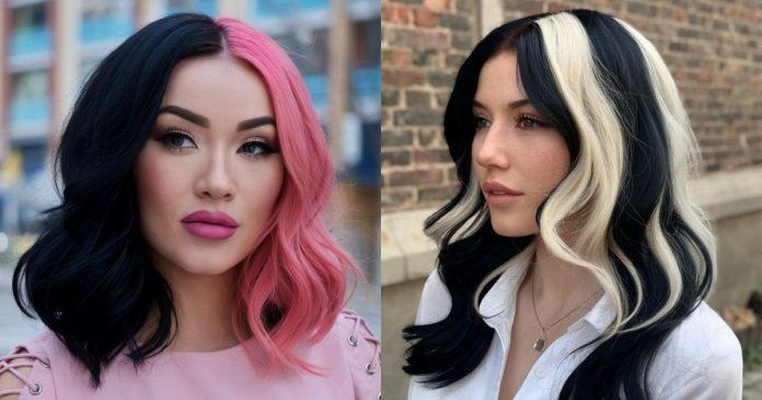 27 Bold and Beautiful Skunk Stripe Hair Ideas to Try Now