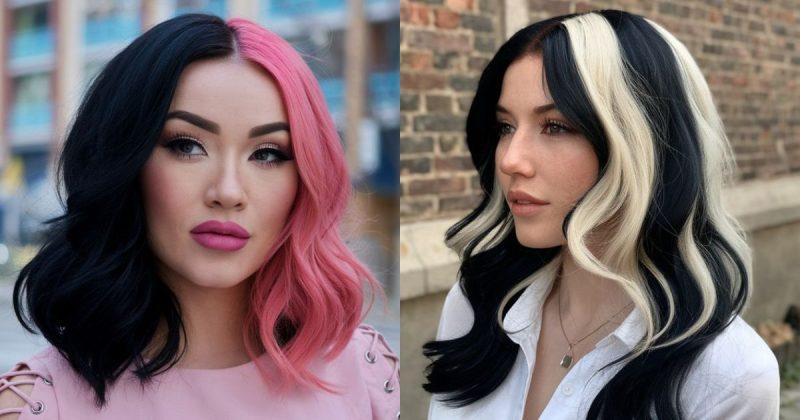 27 Bold and Beautiful Skunk Stripe Hair Ideas to Try Now