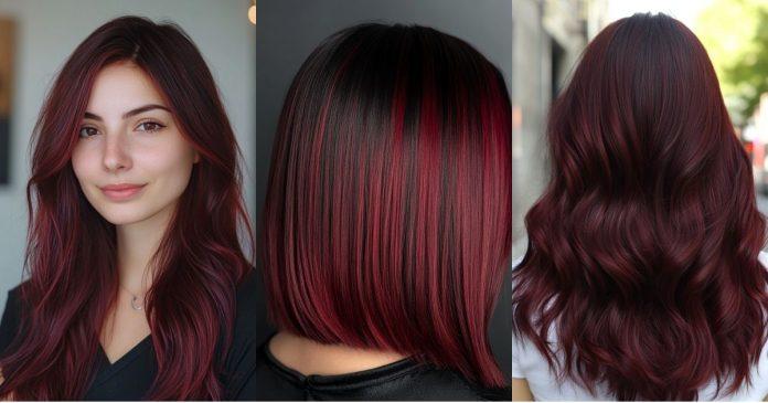 Cherry Cola Hair Color Is Starting a Trend: See All 26 Stunning Examples