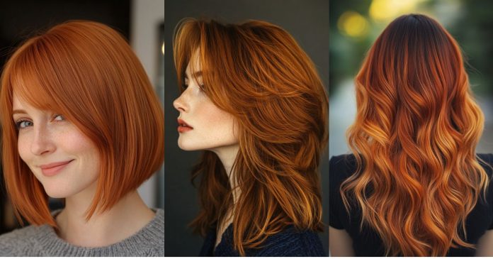 Ginger Copper Is The Trending Hair Color for 2025 – See 25 Ways to Get It