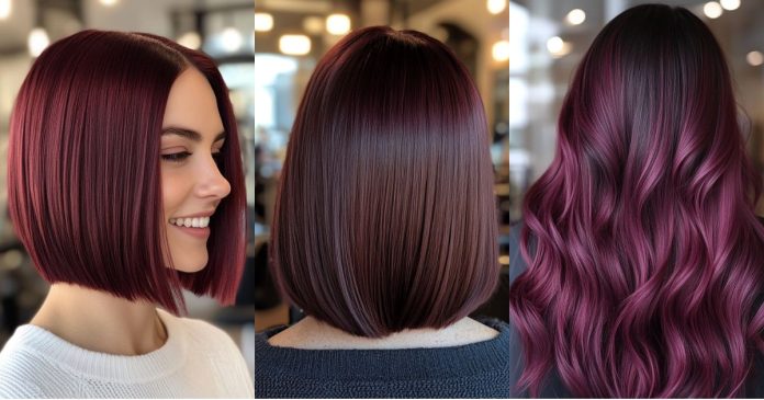 Top 30 Burgundy Hair Color Shades of 2025