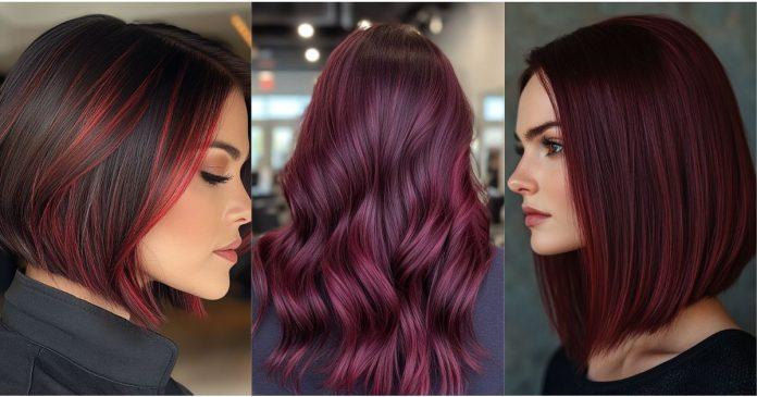 Wine-Inspired Hair Colors Perfect for 2025