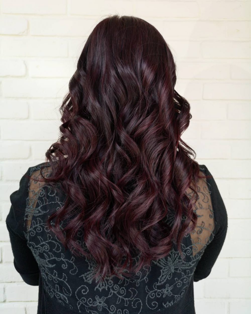 Burgundy Brown Raisin Hair Color