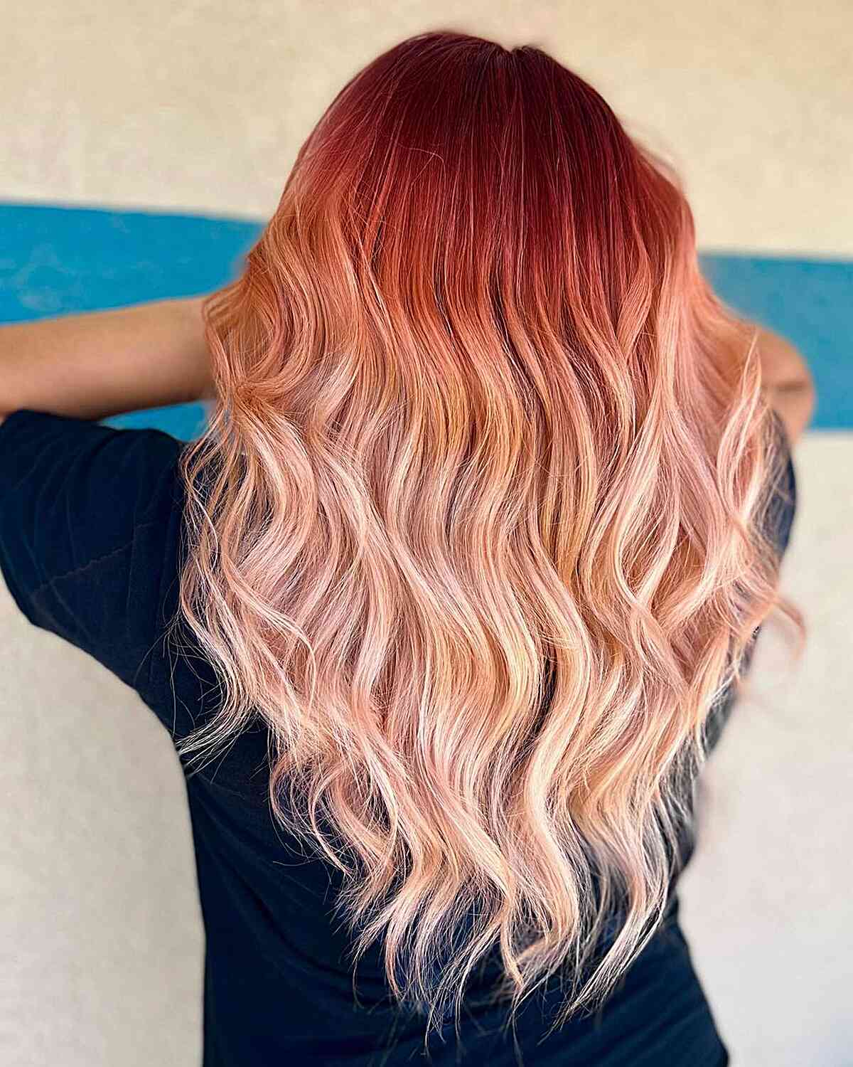 Copper Blonde Ombre