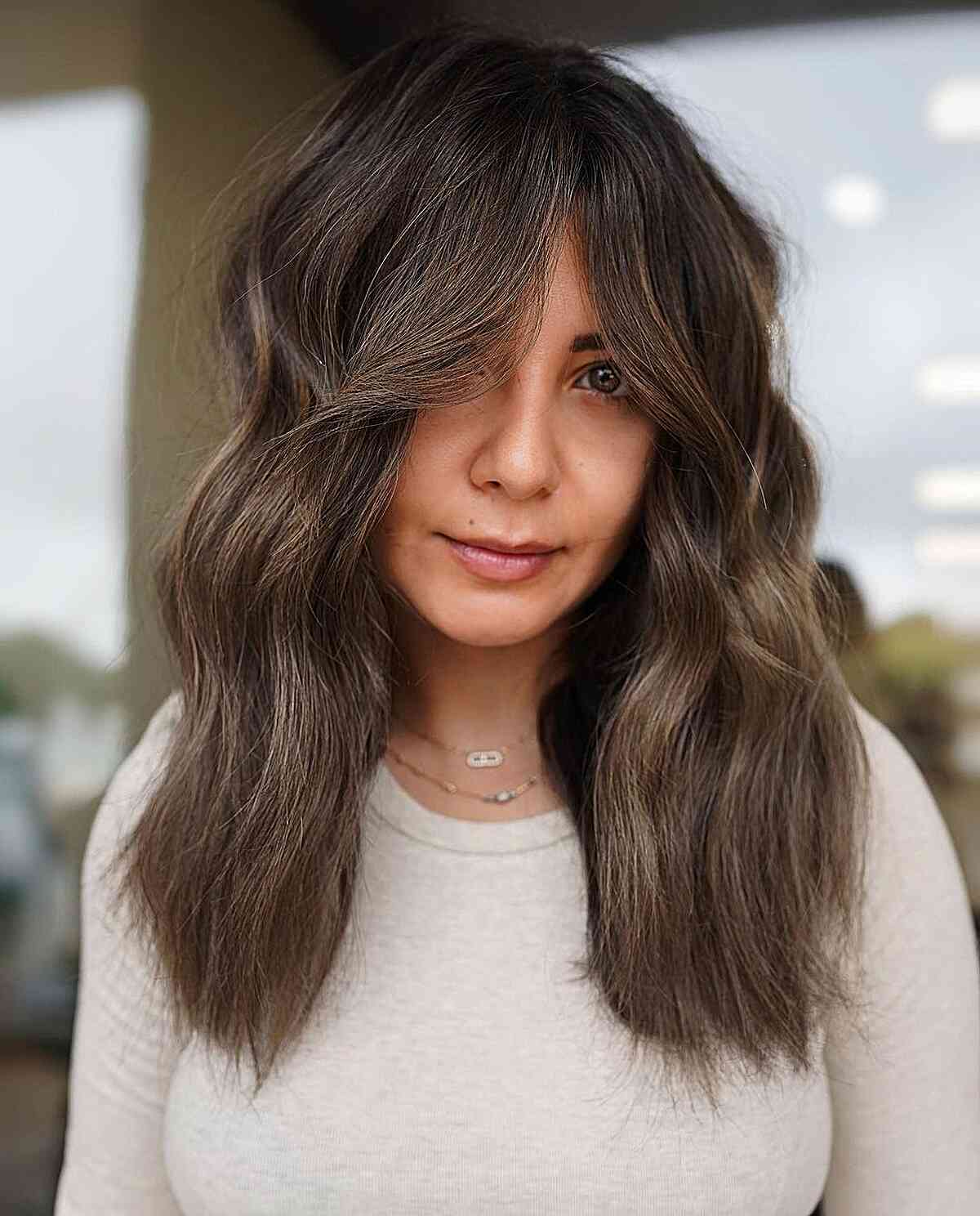 Dark Brunette Tones for Straight Hair