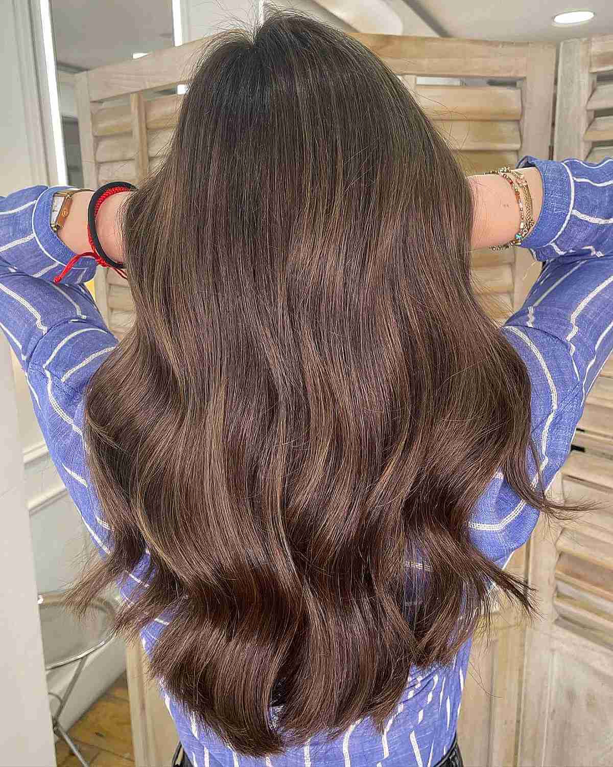 Deep Honey Brown Hair Color