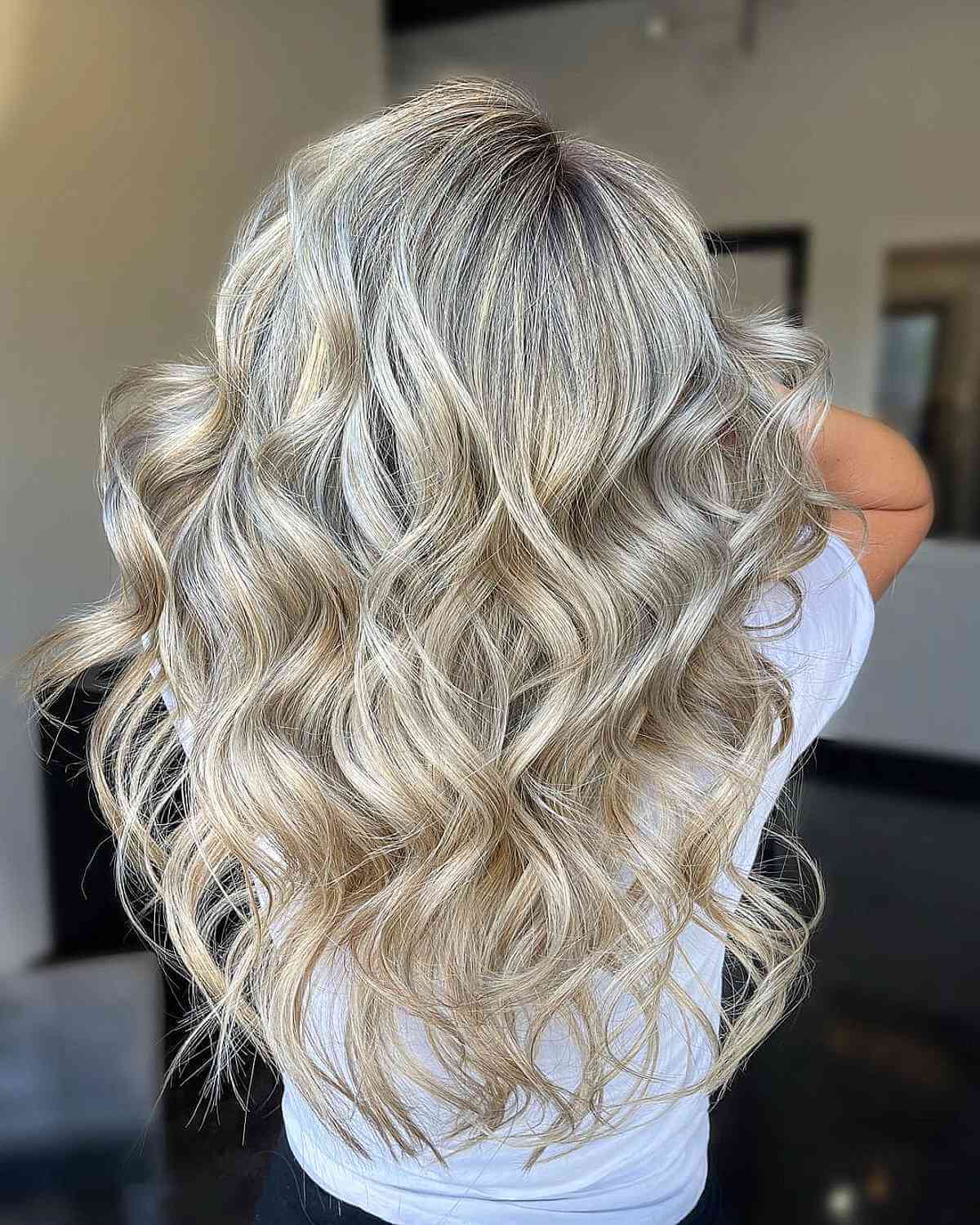 Dimensional Highlights on Blonde Balayage Hair