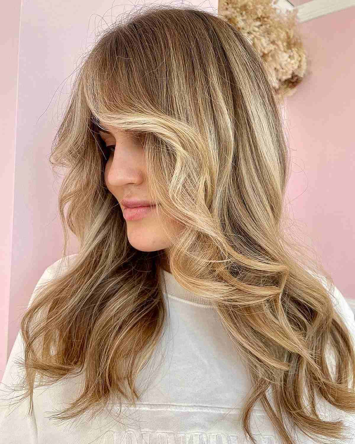 Dimensional Honey Blonde Color Melt