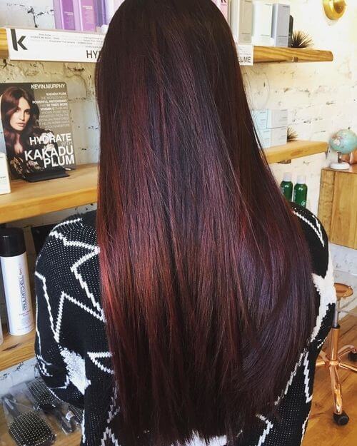 Dimensional Red Violet Burgundy Tones