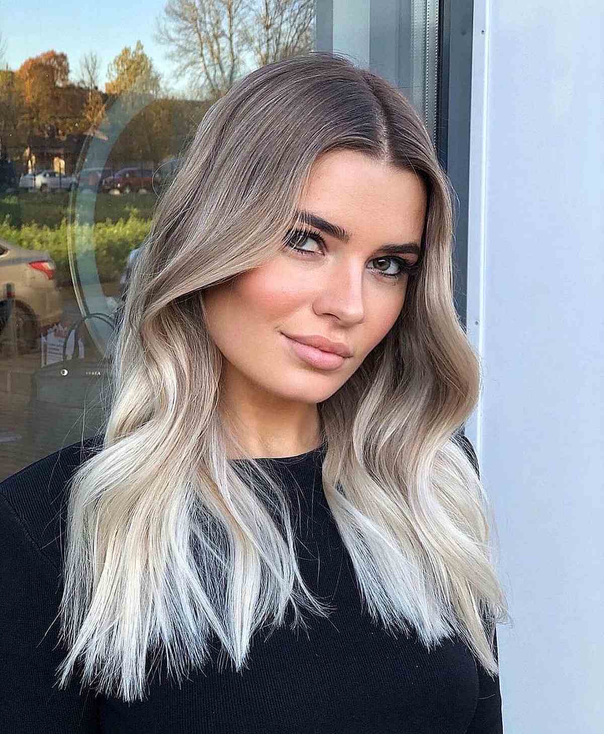 Dishwater Blonde Ombre on Light Brown Hair