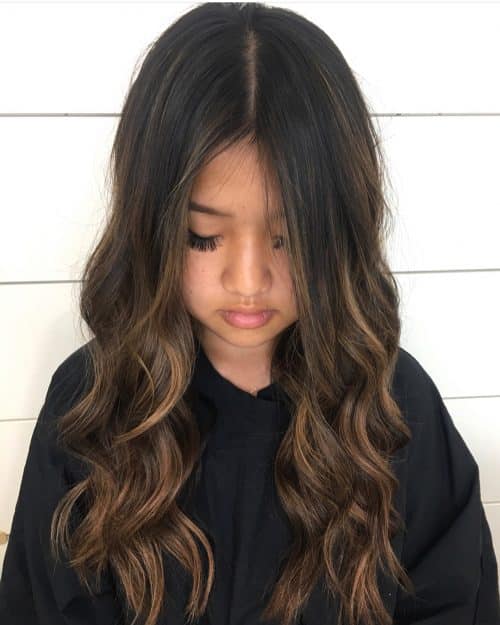 Easy Dark Caramel Highlights