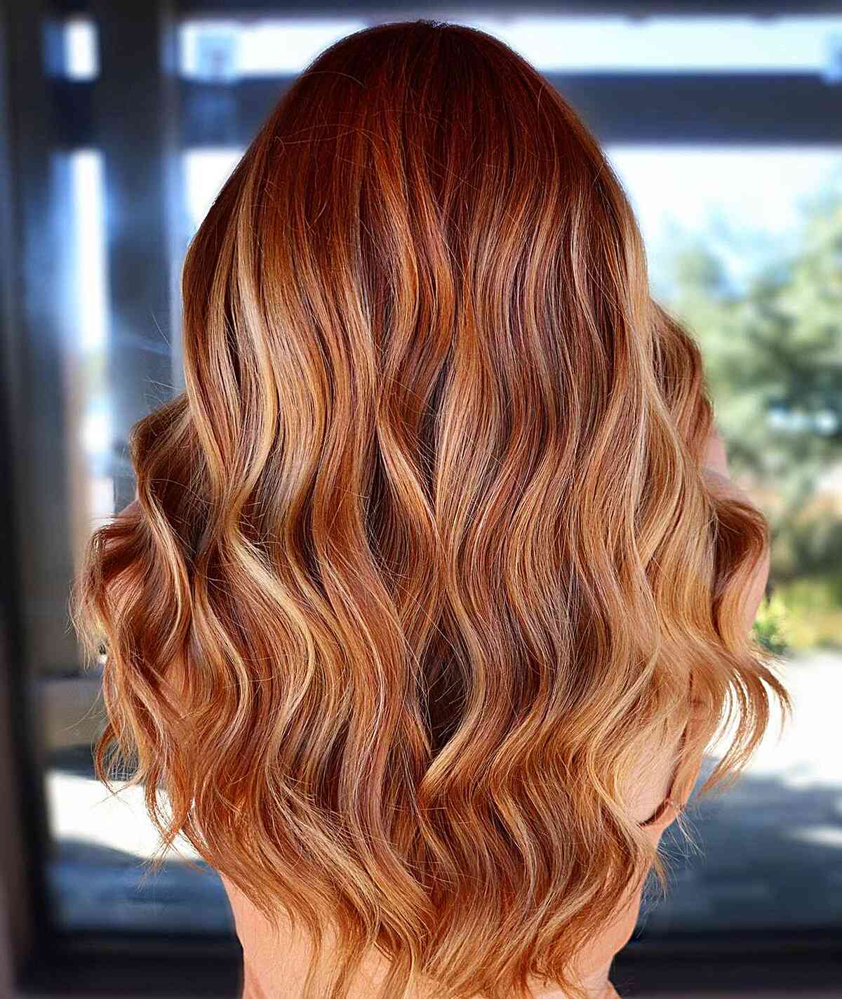 Fresh Brighter Copper with Gold Highlights