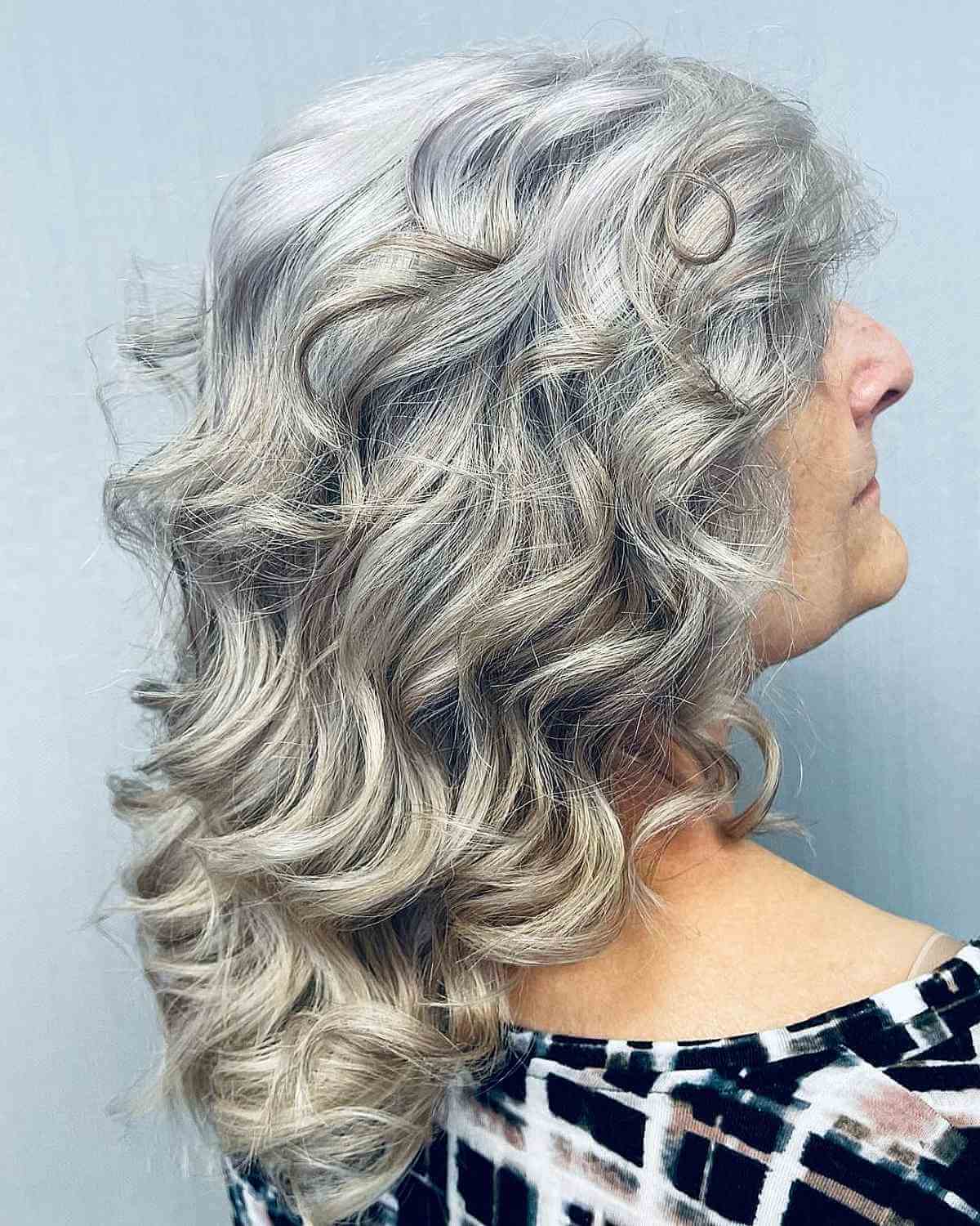 Full Ash Blonde Highlights