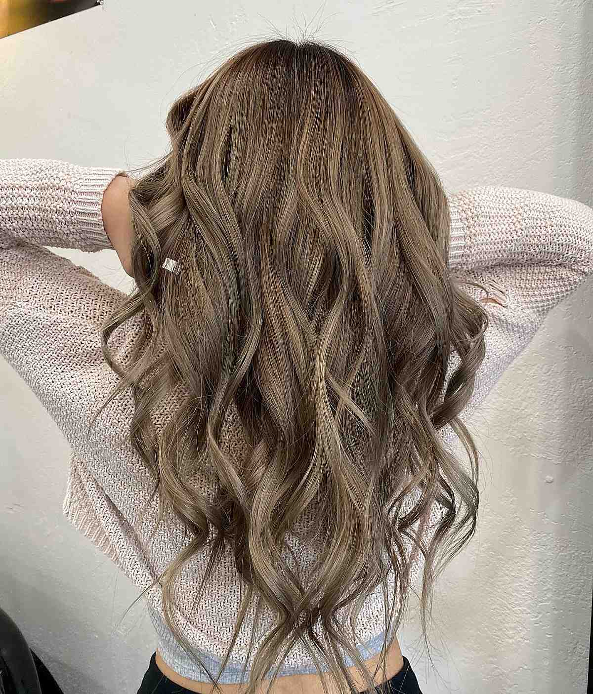 Gorgeous ash brown balayage