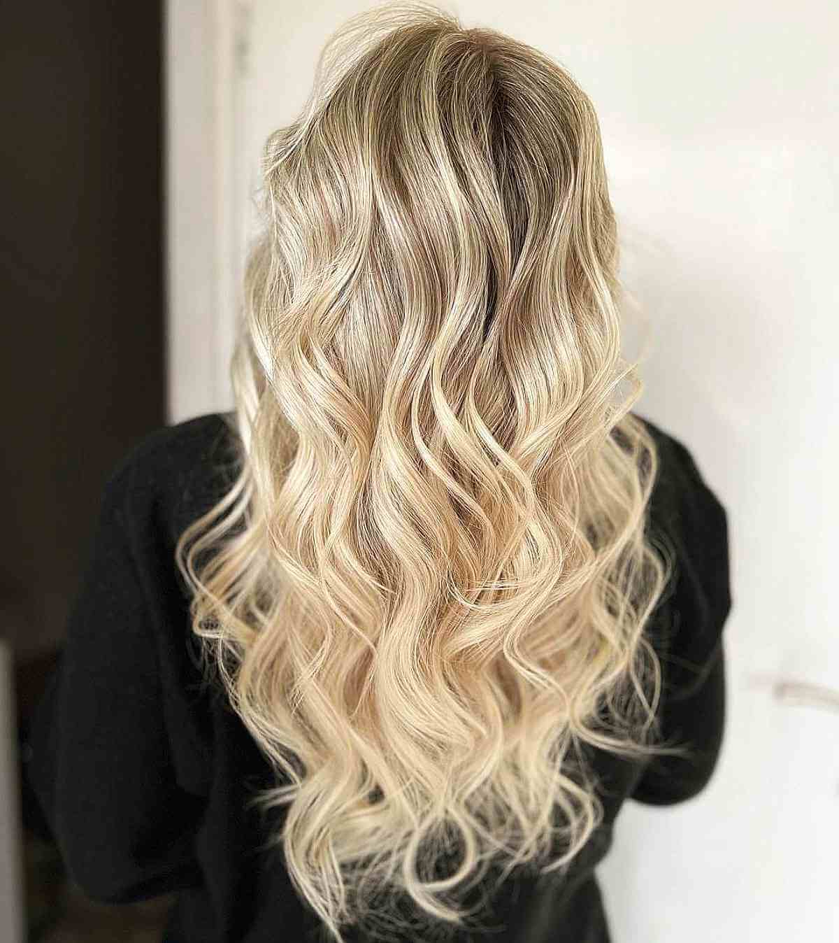 Gorgeous Light Blonde Balayage Highlights