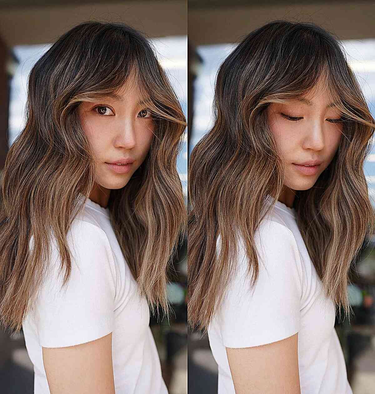 Hawaiian-Inspired Caramel Balayage Hair